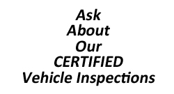 Certified Vehicle Inspections